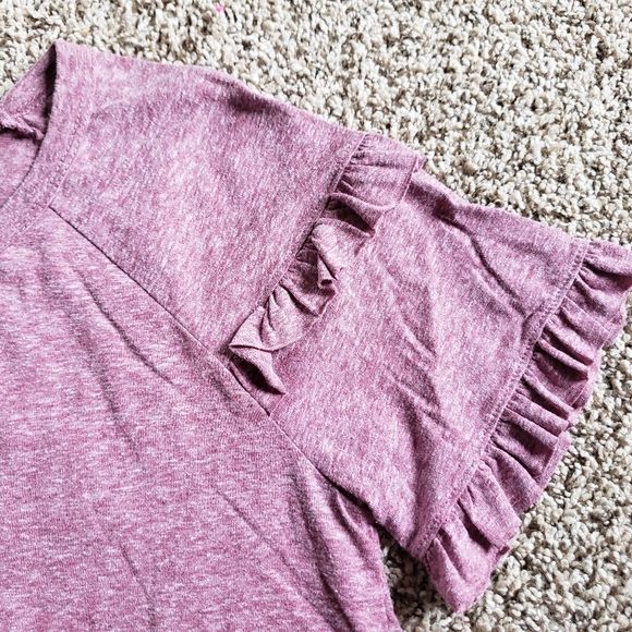 Staccato Ruffle Sleeve Top - Picture 3 of 3